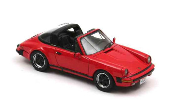 NEO MODELS Porsche 911 Carrera Targa USA Red 